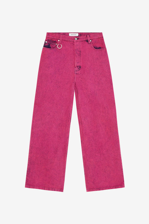 ETUDES STUDIO LOOSE JEANS PANT PINK 1