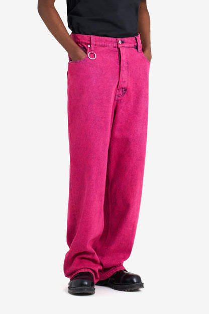 ETUDES STUDIO LOOSE JEANS PANT PINK 3
