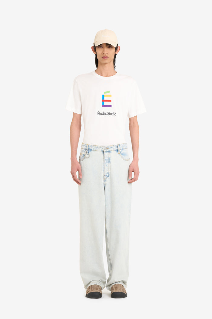 ETUDES STUDIO LOOSE JEANS PANT BLEACH BLUE 4