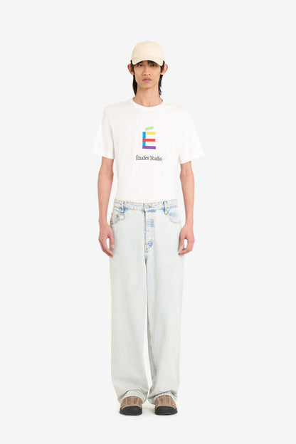 ETUDES STUDIO LOOSE JEANS PANT BLEACH BLUE 4