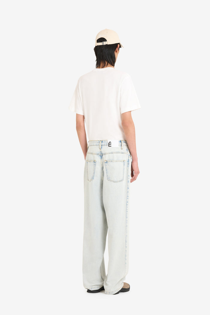 ETUDES STUDIO LOOSE JEANS PANT BLEACH BLUE 5