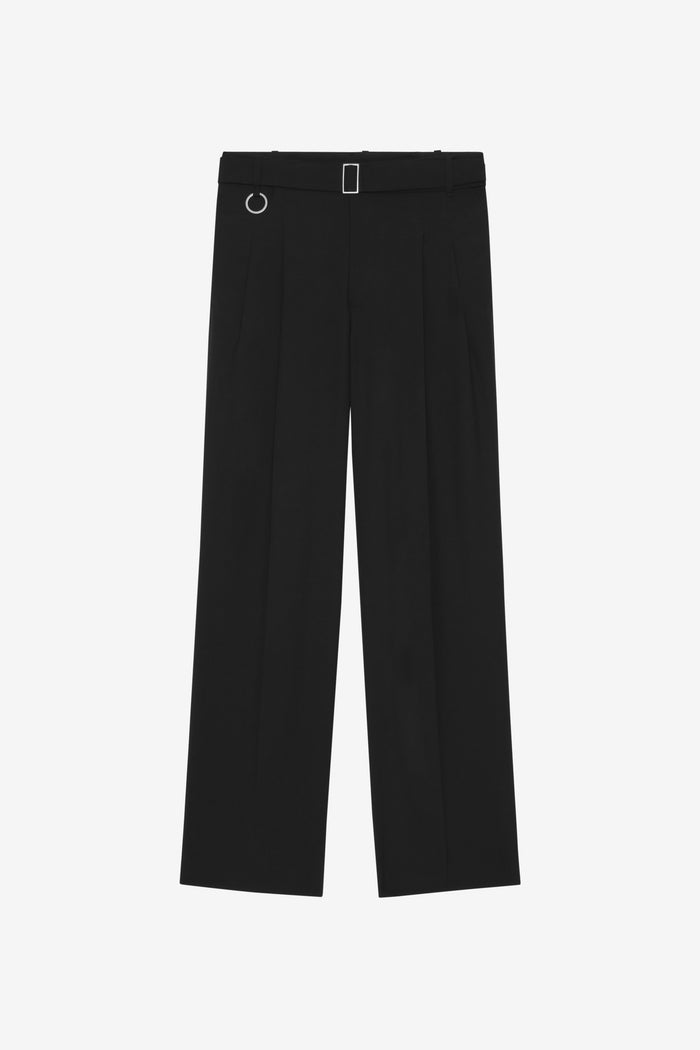 ETUDES STUDIO LOOSE SUIT PANT BLACK 1