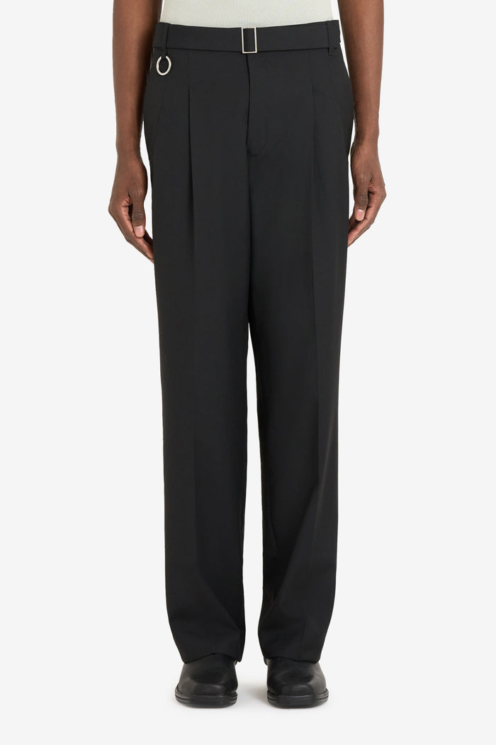LOOSE SUIT PANT 42 / BLACK
