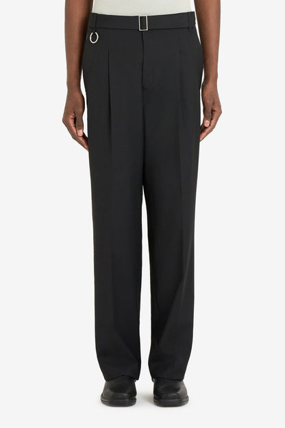LOOSE SUIT PANT 42 / BLACK