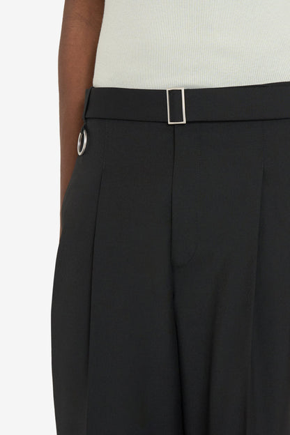 ETUDES STUDIO LOOSE SUIT PANT BLACK 4