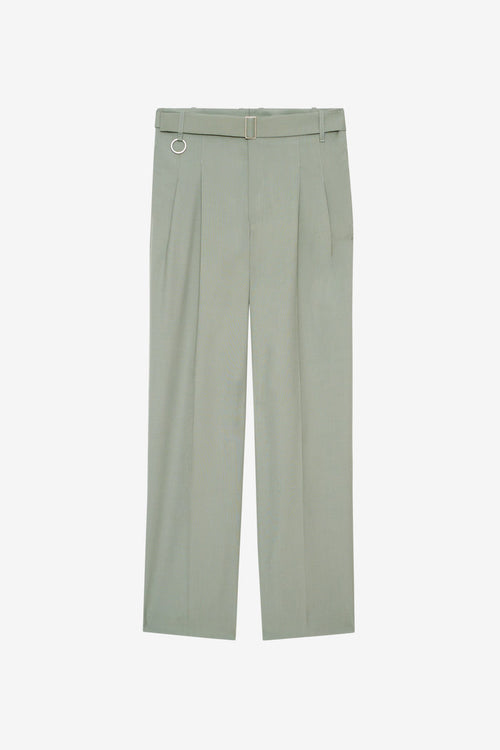 ETUDES STUDIO LOOSE SUIT PANT SAGE 1