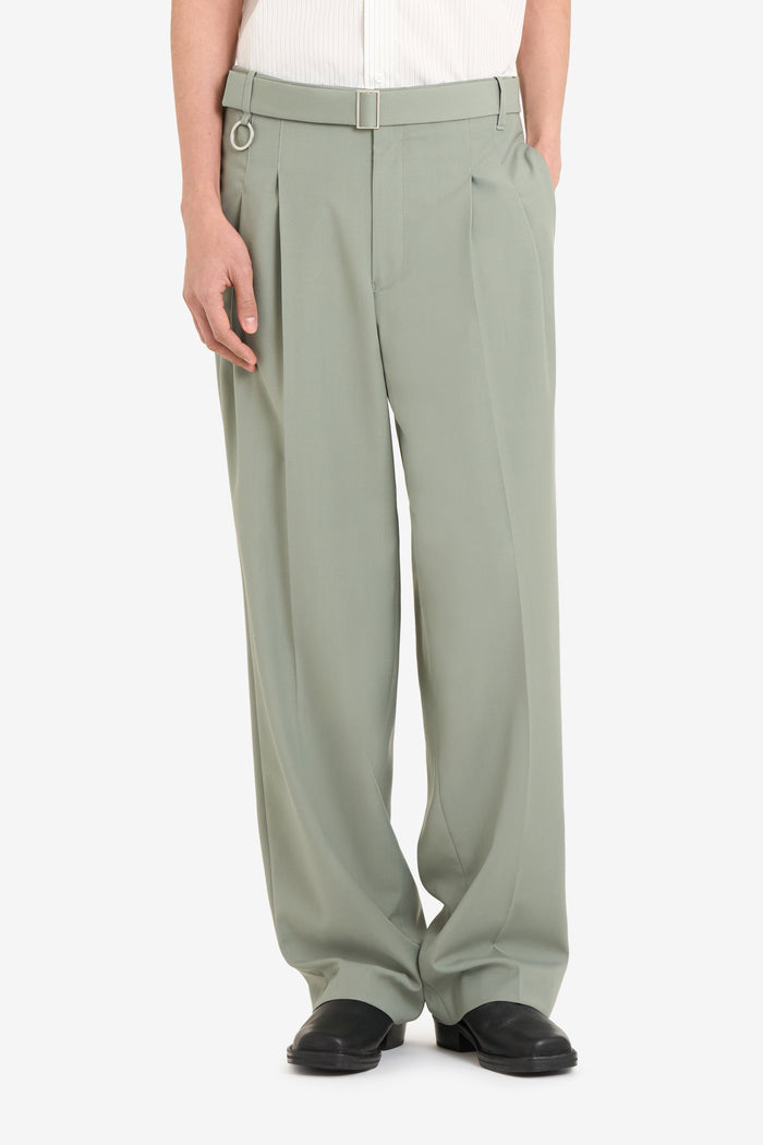ETUDES STUDIO LOOSE SUIT PANT SAGE 3