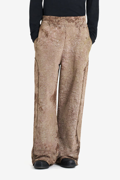 ETUDES STUDIO LOOSE SWEAT PANT BROWN 3