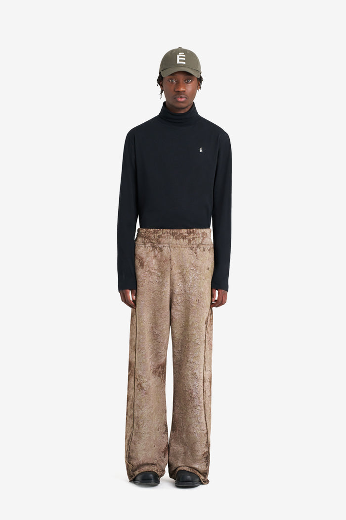 ETUDES STUDIO LOOSE SWEAT PANT BROWN 2