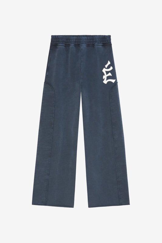 ETUDES STUDIO LOOSE SWEAT PANT EMB NAVY 1
