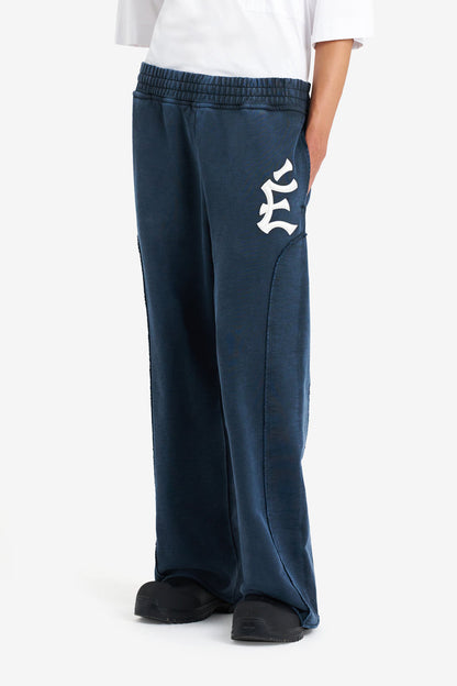 ETUDES STUDIO LOOSE SWEAT PANT EMB NAVY 3