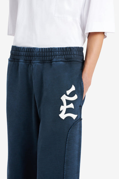 ETUDES STUDIO LOOSE SWEAT PANT EMB NAVY 4