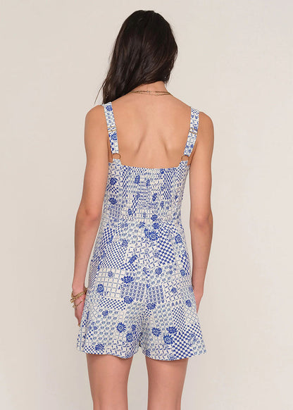 Loretta Romper - Patchwork
