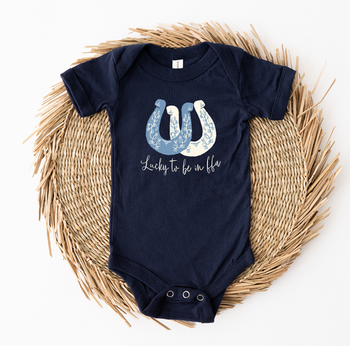 Lucky To Be In FFA Horseshoe– Infant/Toddler/Youth