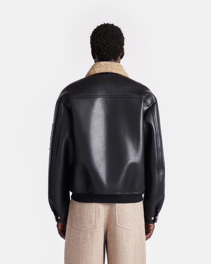 Lude - Flight jacket - Cornstalk/Black