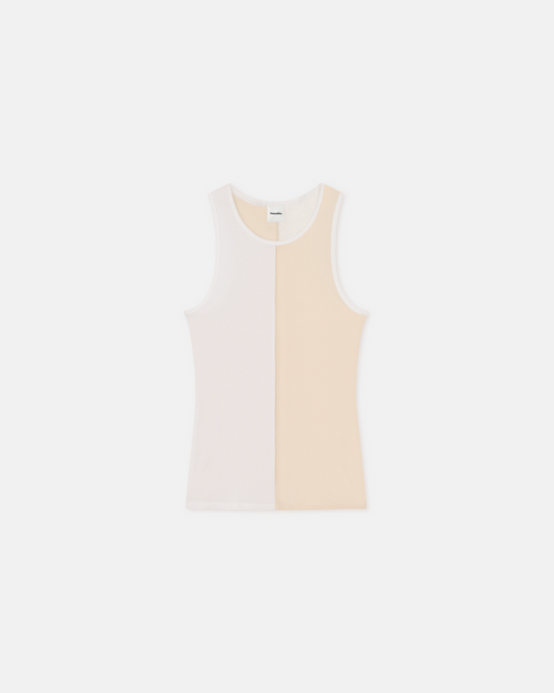 Macha - Tank top - White/Eggshell
