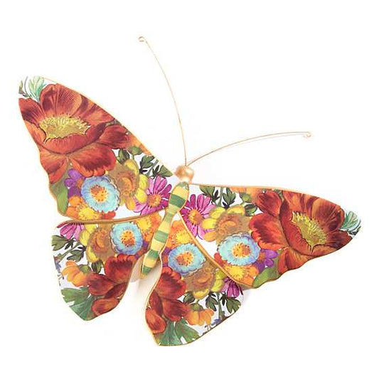 Mackenzie Childs Butterfly Wall Decor Flower Market Large