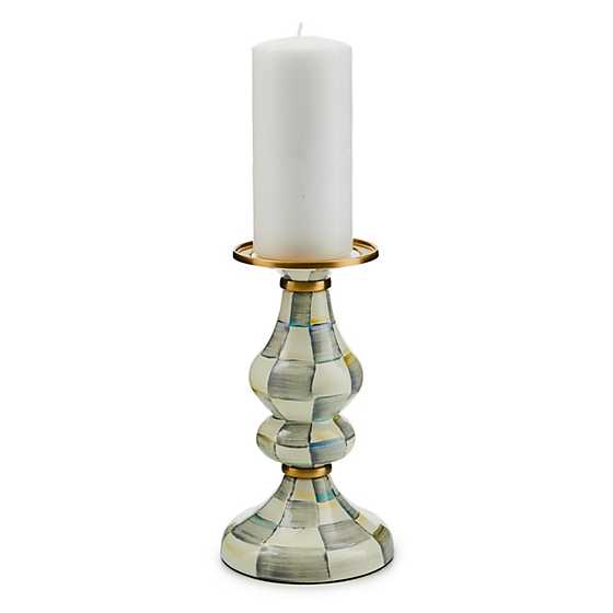 Mackenzie-Childs Candlestick Sterling Check