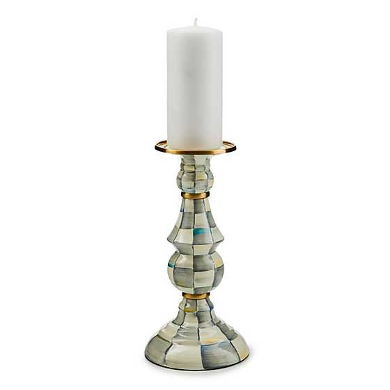 Mackenzie-Childs Candlestick Sterling Check