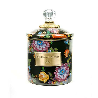 Mackenzie Childs CANISTER FLOWER MARKET
