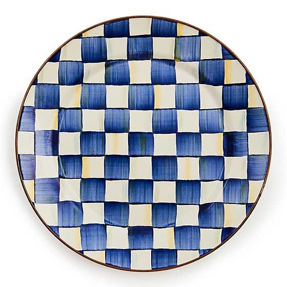 Mackenzie Childs CHARGER / PLATE ENAMEL
