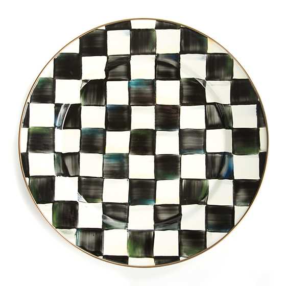 Mackenzie Childs CHARGER / PLATE ENAMEL