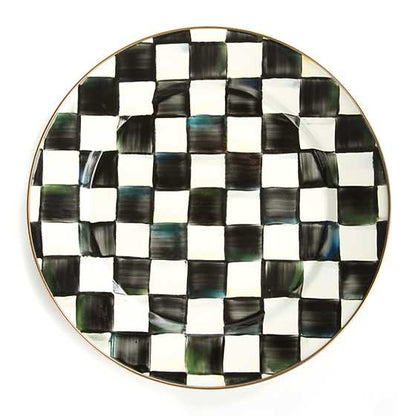 Mackenzie Childs CHARGER / PLATE ENAMEL