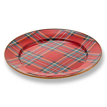 Mackenzie Childs CHARGER / PLATE ENAMEL