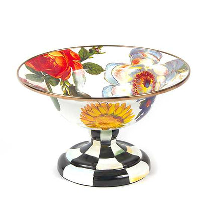 Mackenzie Childs COMPOTE BOWL Enamel