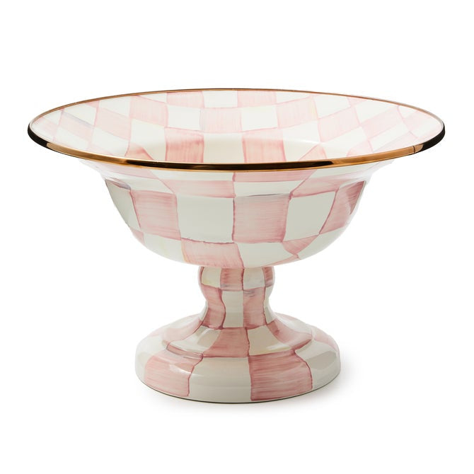 Mackenzie Childs COMPOTE BOWL Enamel
