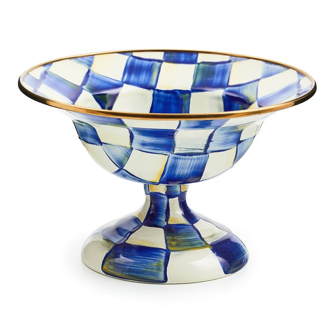 Mackenzie Childs COMPOTE BOWL Enamel