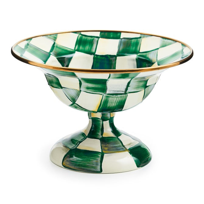 Mackenzie Childs COMPOTE BOWL Enamel