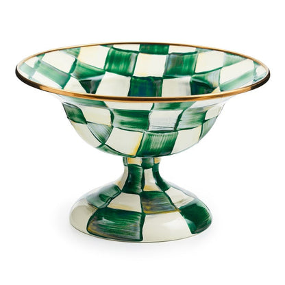 Mackenzie Childs COMPOTE BOWL Enamel