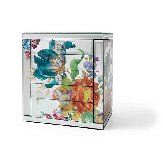Mackenzie Childs Jewelry Armoire Flower Market Reflections
