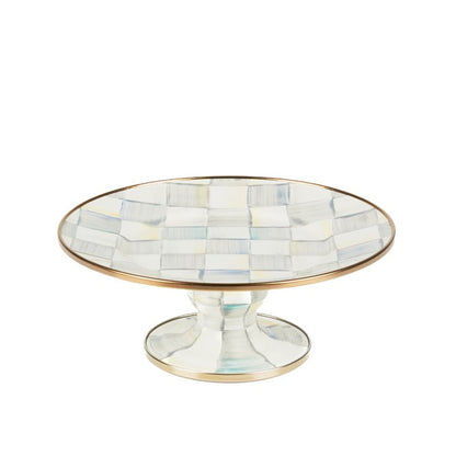 Mackenzie-Childs Pedestal Platter Check (Various Colors)