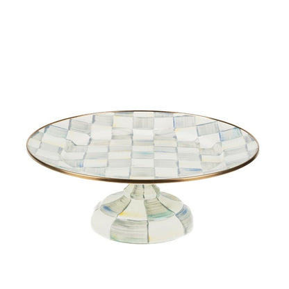 Mackenzie-Childs Pedestal Platter Check (Various Colors)