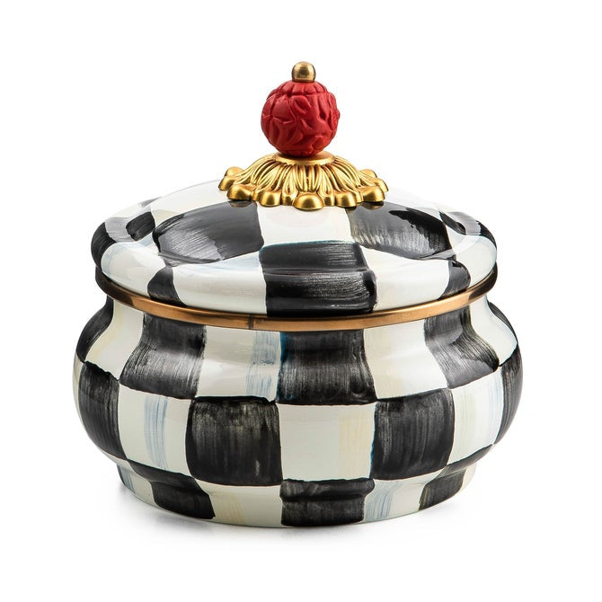 Mackenzie Childs Pot Squashed