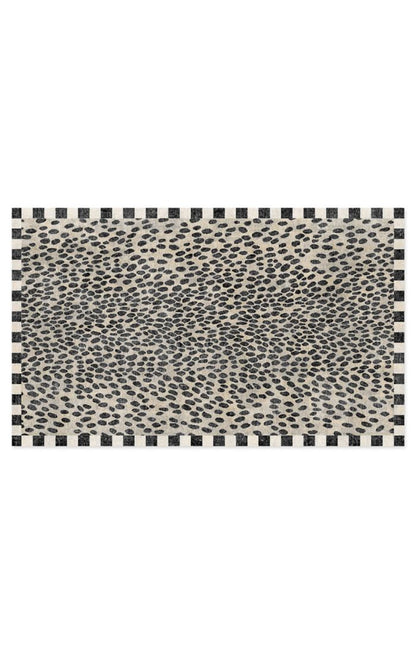 Mackenzie Childs Rug Check Washable 2x3