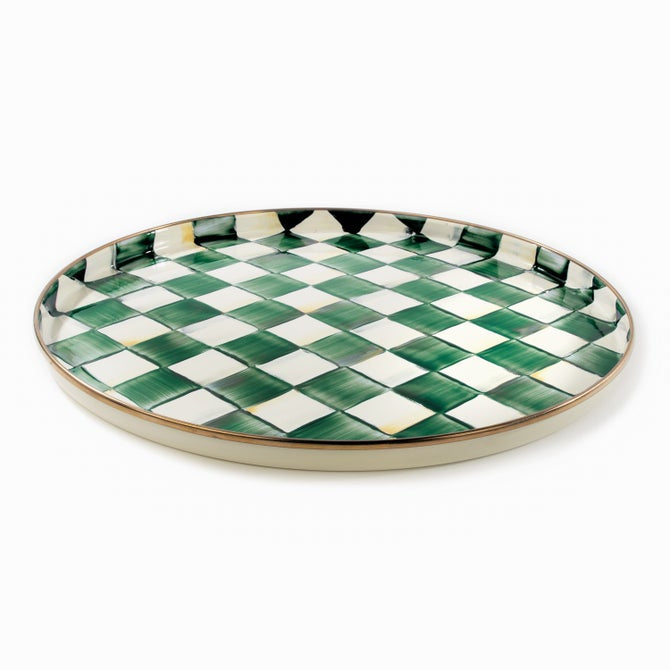 Mackenzie Childs Tray Round (Various Patterns)