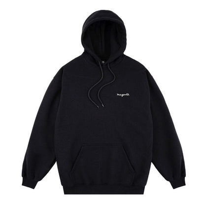 Magenta Pomme Hoodie Black