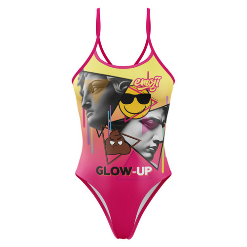 Maillot Femme - Emoji Glow-Up
