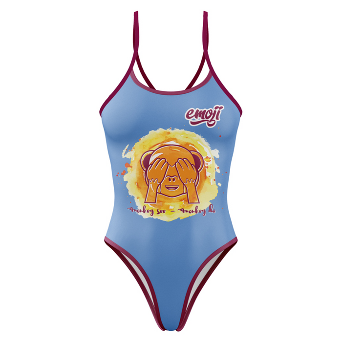 Maillot Femme - Emoji Monkey See