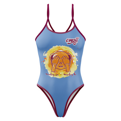 Maillot Femme - Emoji Monkey See