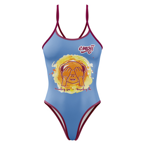 Maillot Femme - Emoji Monkey See