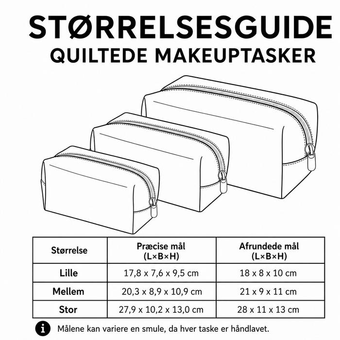 Makeuptaske Bjergvej