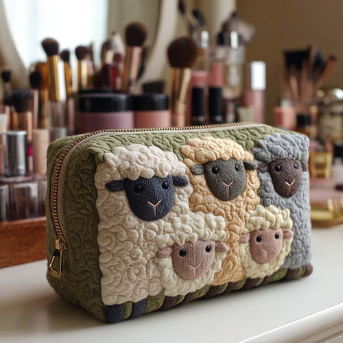 Makeuptaske Får i Uld
