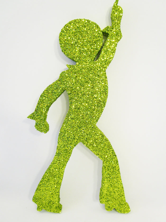 Male disco dance cutout