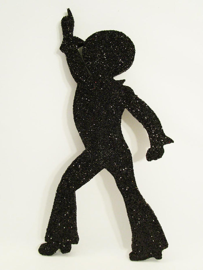 Male disco dancer cutout