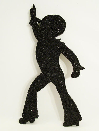 Male disco dancer cutout