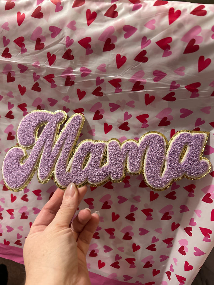 Mama Chenille Patch